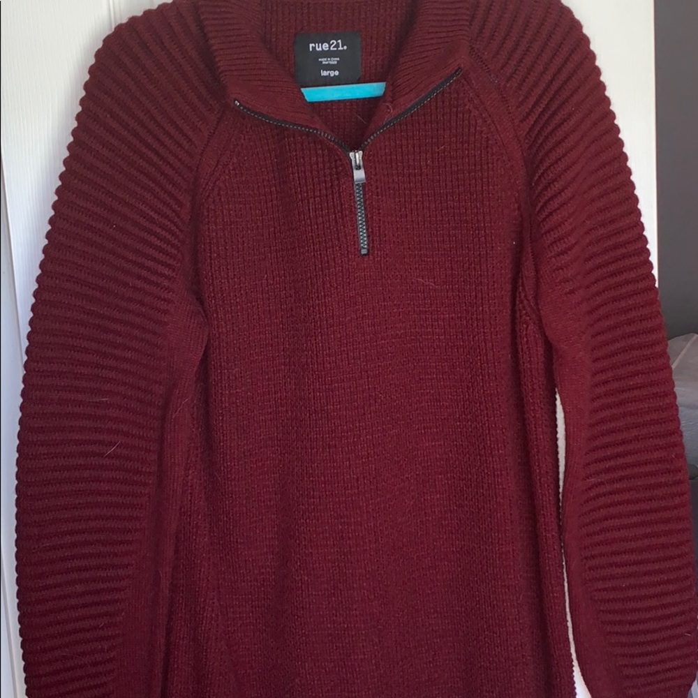 Thick sweater
